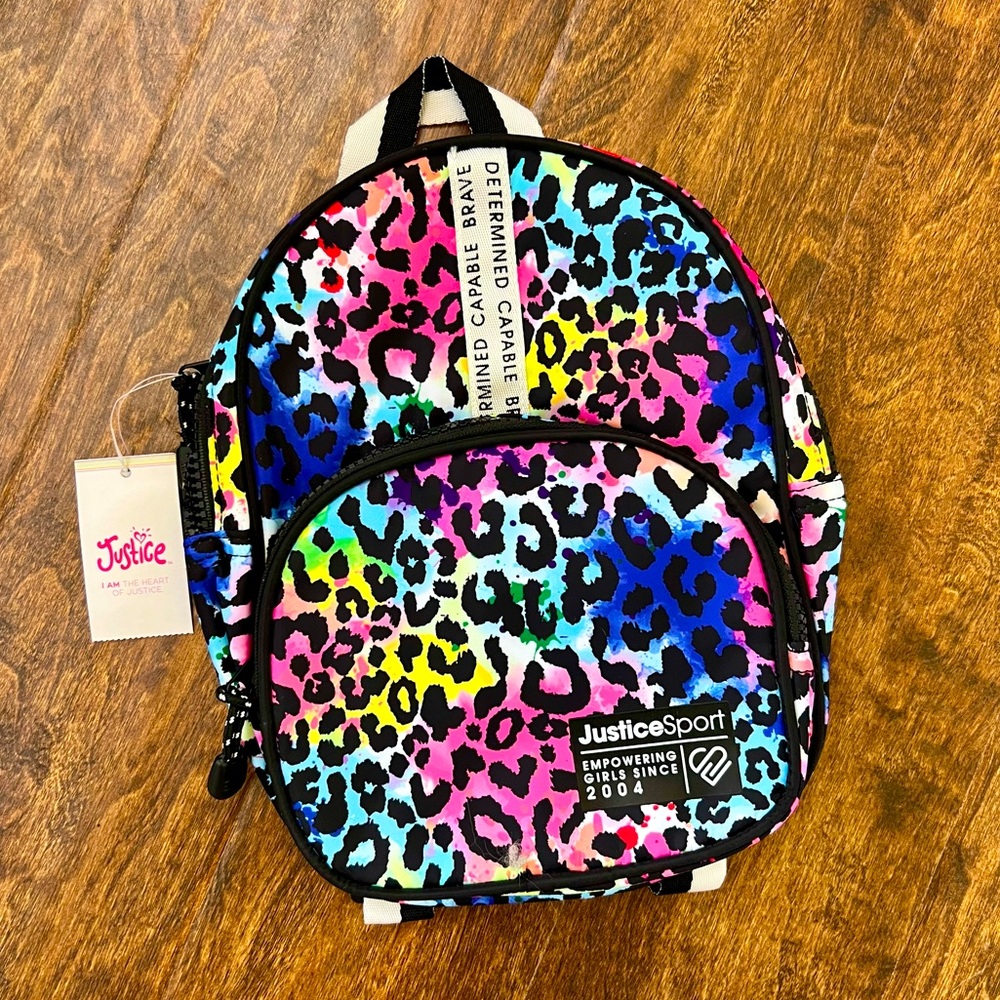 NWT Mini Justice Backpack